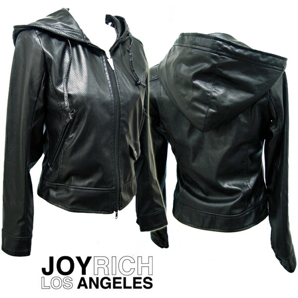 【★MAX1000円OFFｸｰﾎﾟﾝ★6月11日01:59迄】JOYRICH ジョイリッチ レディース 金属元素 馬のり 上衣 METAL RIDER JACKET #JOY-F1024JK