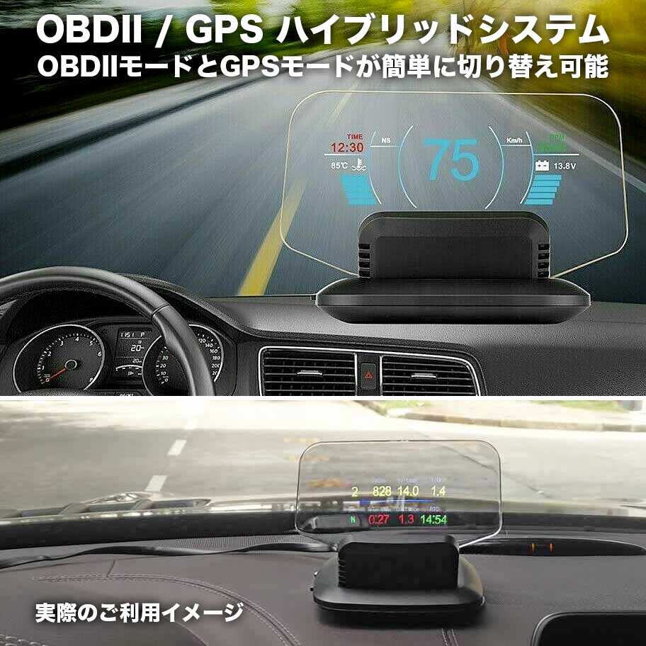 外付け ペースメータ タコメーター 頂上押上げる呈する Hud Obd Gps デジタル 甚く先端部 液晶ディスプレイパターン 近お先 C1jp Cannes Encheres Com