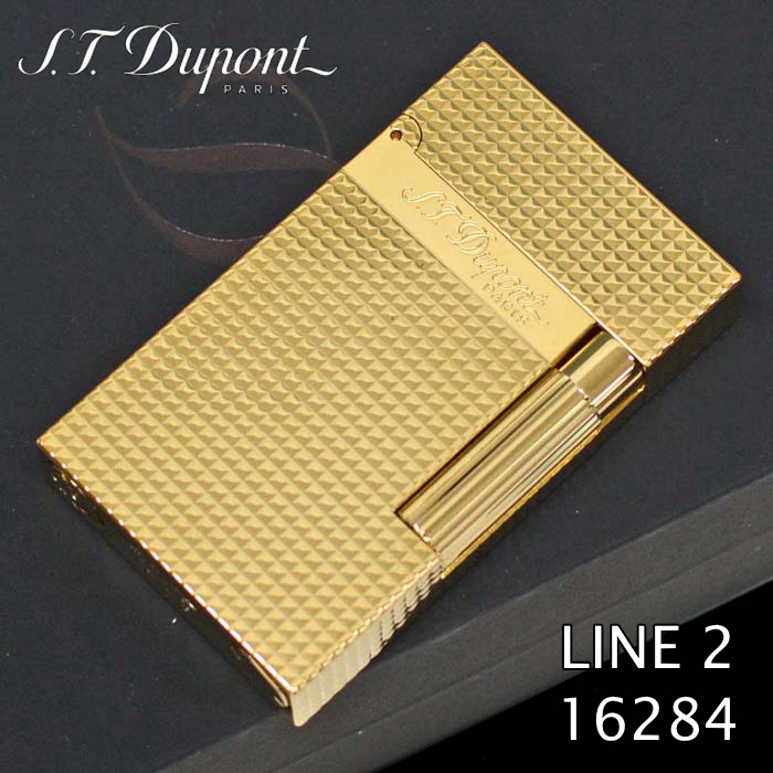 極美品】S.T.Dupont デュポン ガスライターライン2 16284-