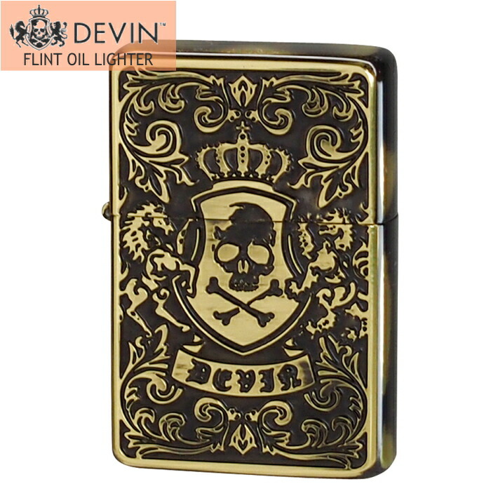 楽天市場】DEVIN デヴィン ターボライター スケルトンガン SLTG-S 銀