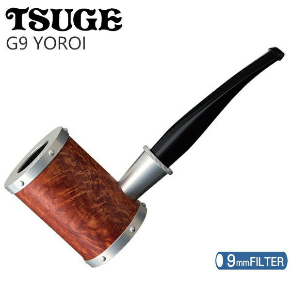 【楽天市場】TSUGE ツゲパイプ G9 ヨロイ ゴールド 9mmフィルター対応 パイプ 柘製作所 45330 : 喫煙具屋 Zippo  Smokingtool Shop