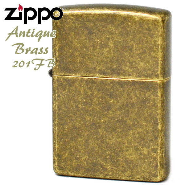 楽天市場】ZIPPO ライター ジッポー 204B ブラッシュブラス 無地