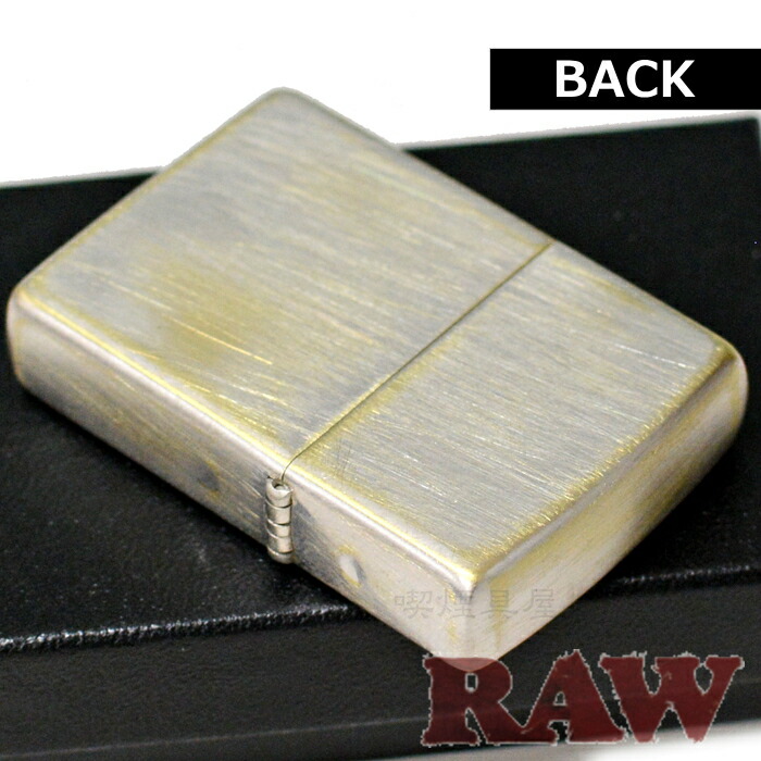 トップ ロウ シルバー Rawガール Zippo Raw 喫煙具 Zippoライター 渋い ジッポー ユーズド仕上げ 銀色 人気 かっこいい 喫煙具屋 ジッポー オイルライター 手巻きタバコ ブランド 人気 再入荷 Zippo Smokingtool Shop 送料無料 手巻きタバコブランド