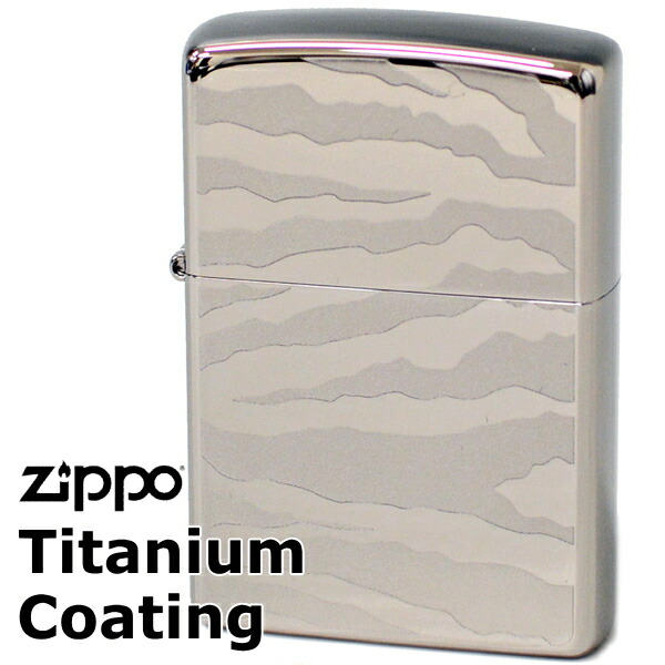 最大65%OFFクーポン ZIPPO ジッポー Ti-S-Z チタンコーティング ゼブラ