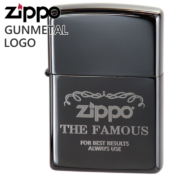 楽天市場 Zippo ジッポー 2gm Logo2 Zippoロゴ No 2 ガンメタルメッキ Zippoライター オイルライター 喫煙具屋 Zippo Smokingtool Shop