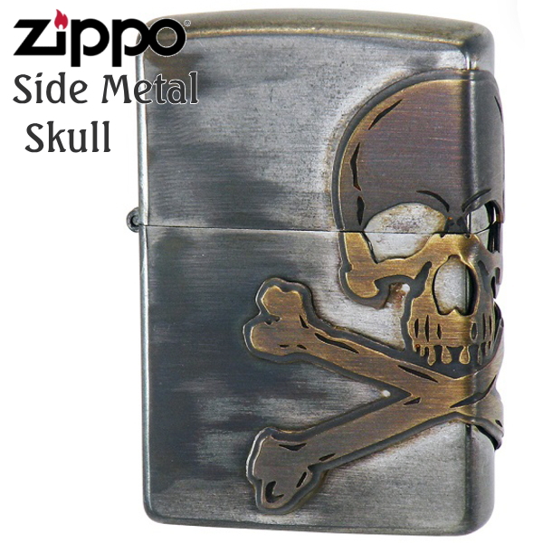 楽天市場 Zippo ジッポー 2ab Skull スカル ユーズドフィニッシュの不気味なスカル ジッポーライター 喫煙具屋 Zippo Smokingtool Shop