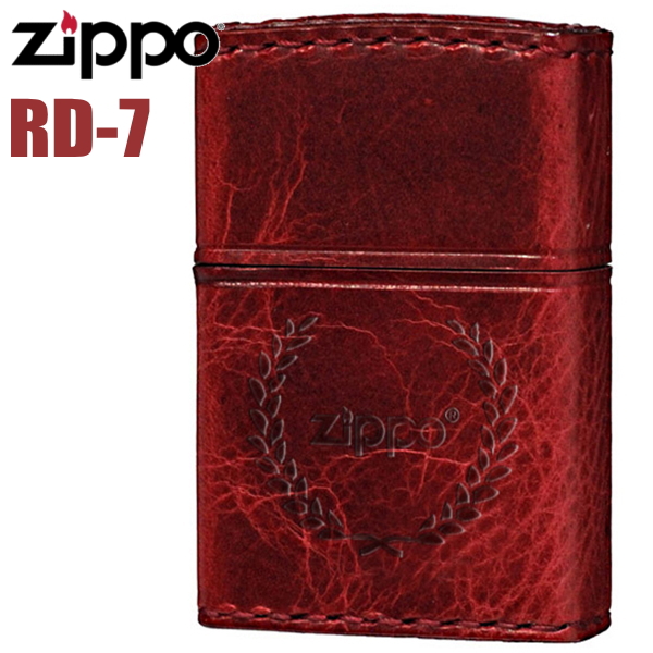 楽天市場】ZIPPO ライター ジッポー RD-5 革巻き レザー ZIPPOロゴ 