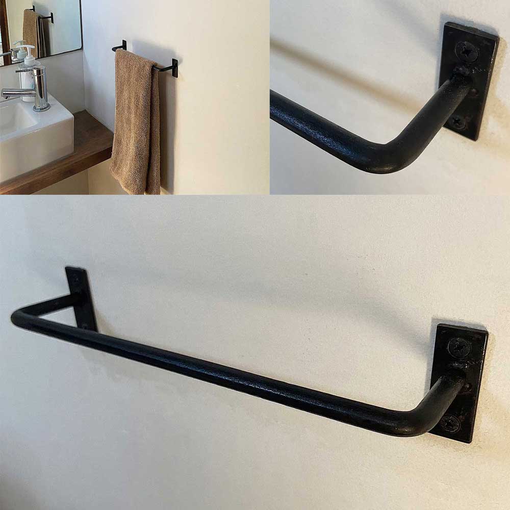 楽天市場】【日本製】Olds タオルハンガー W600 [アンティーク