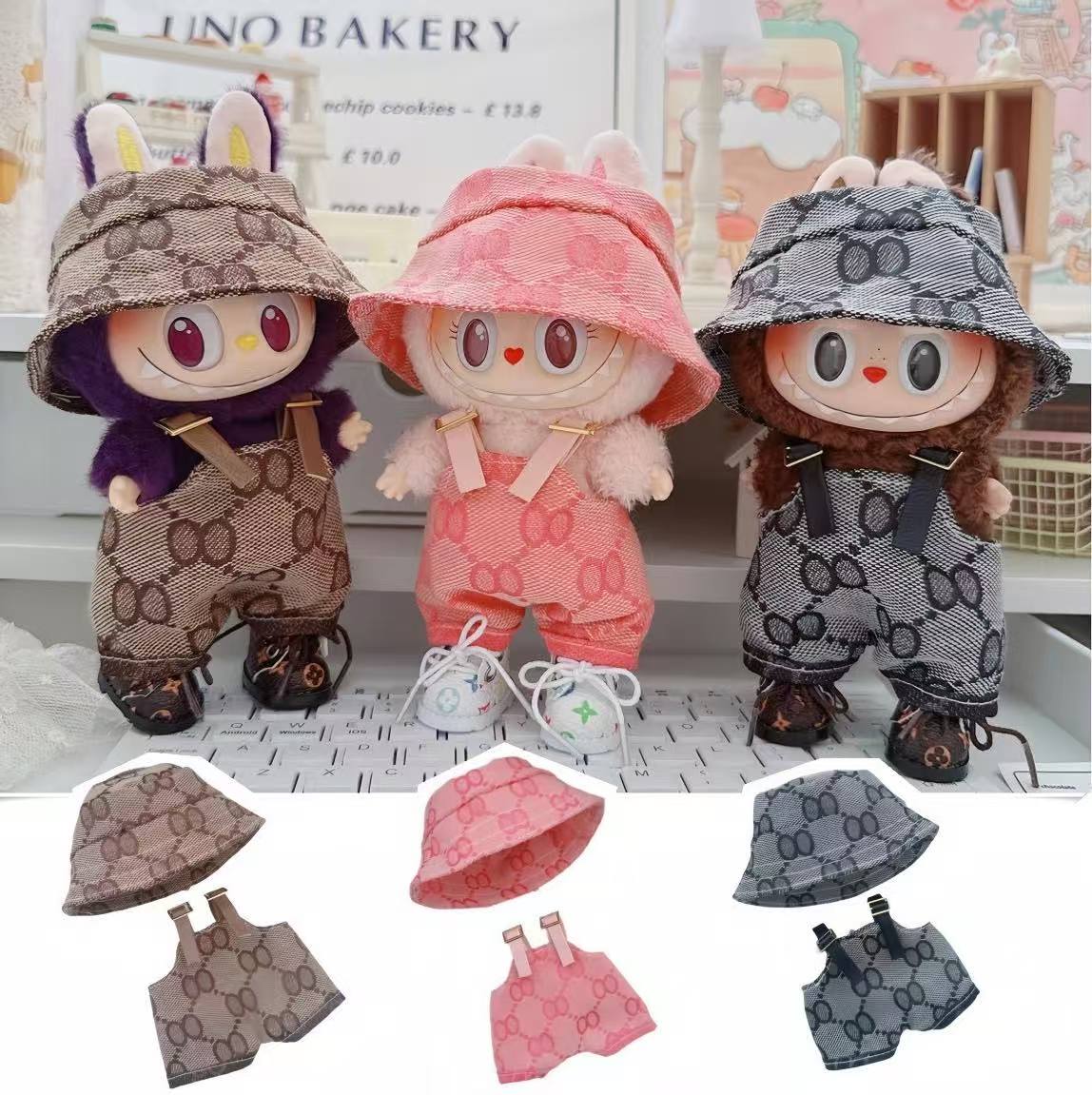 labubu exciting macaron ぬいぐるみコスチューム8点セット POP MART 正規品 THE MONSTERS Exciting Macaron シリーズ