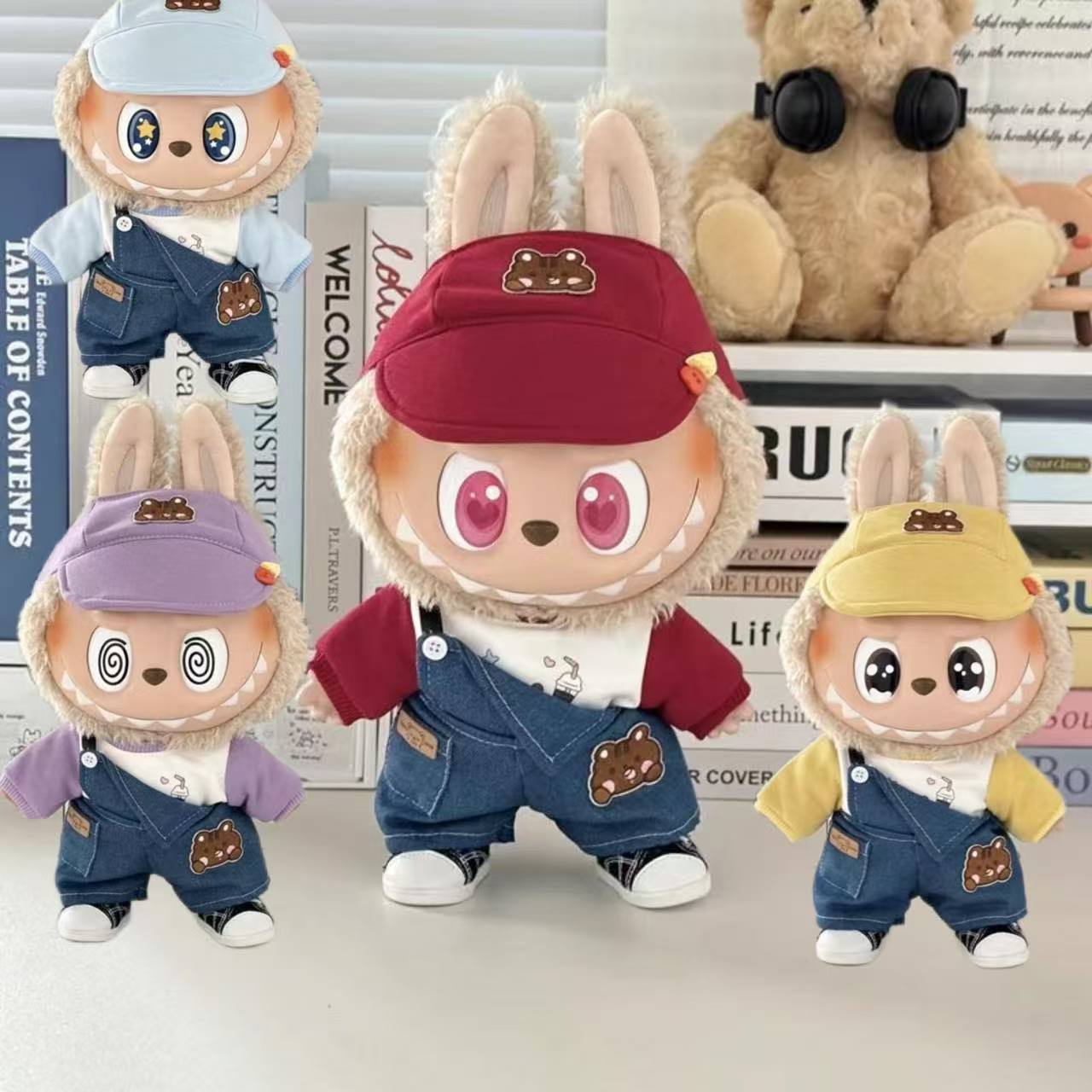 楽天市場】LABUBU TIME TO CHILL ぬいぐるみ用服 LABUBU ラブブ