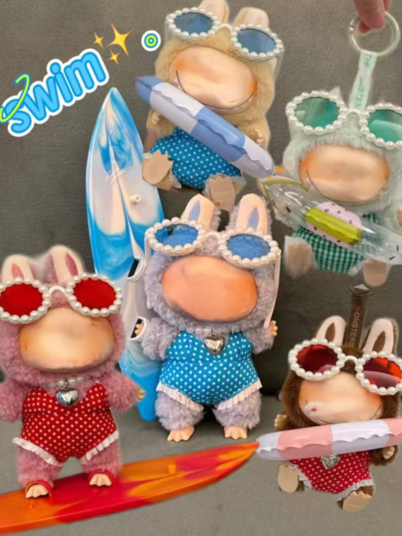 楽天市場】THE MONSTERS Exciting Macaron ぬいぐるみ用服
