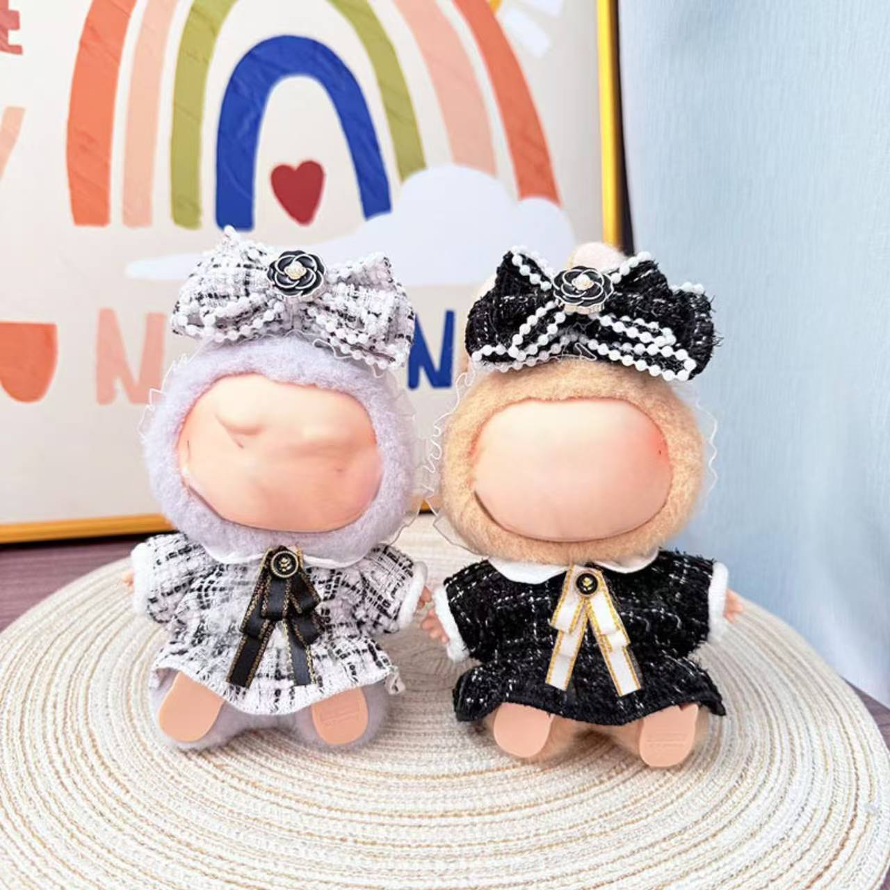 ラブブ Labubu ジモモ　大ぬいぐるみ　約37cm 海外製品 中古品 楽天市場】THE MONSTERS ZIMOMO ジモモ ぬいぐるみ用服 LABUBU