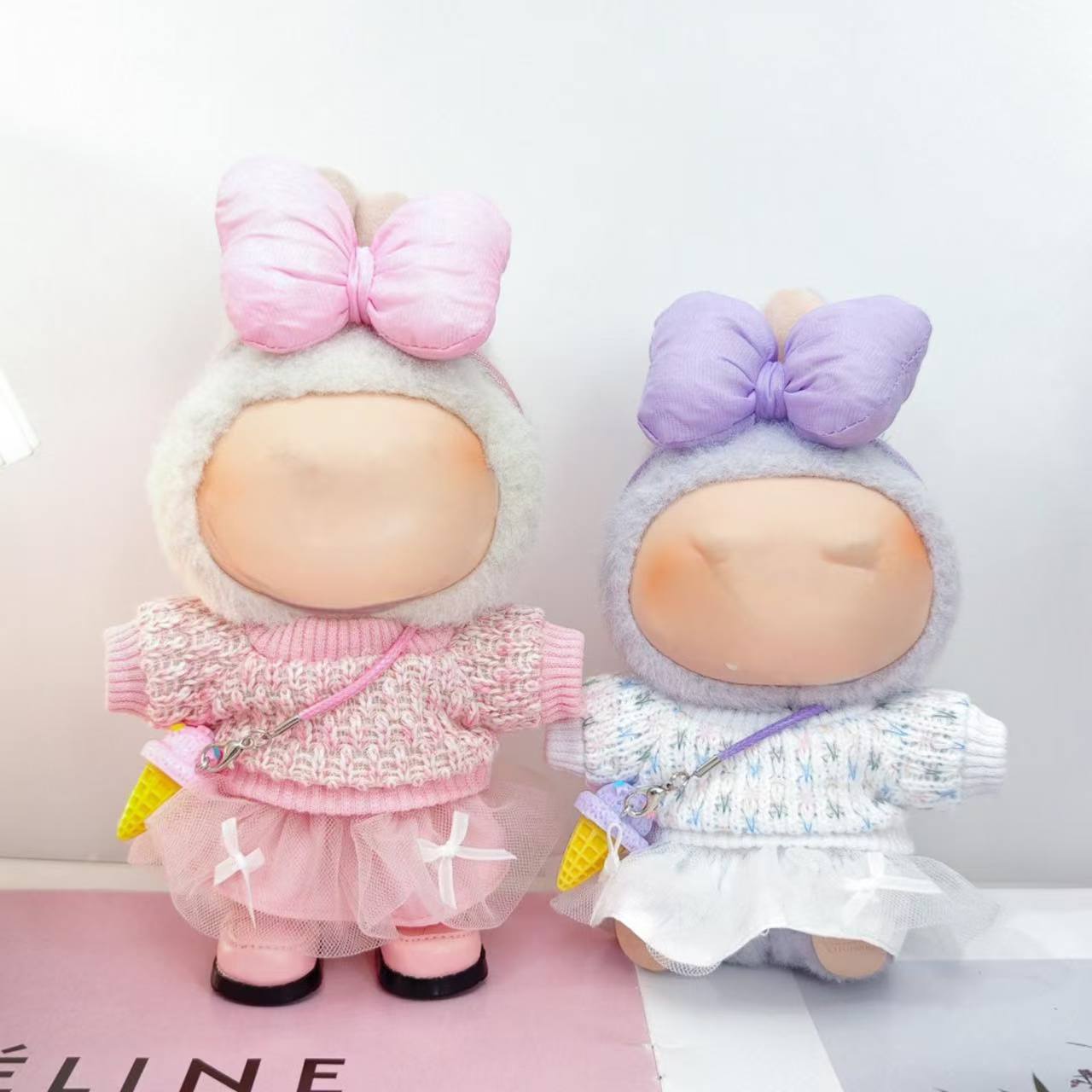 楽天市場】THE MONSTERS ZIMOMO ジモモ ぬいぐるみ用服 LABUBU ラブブ