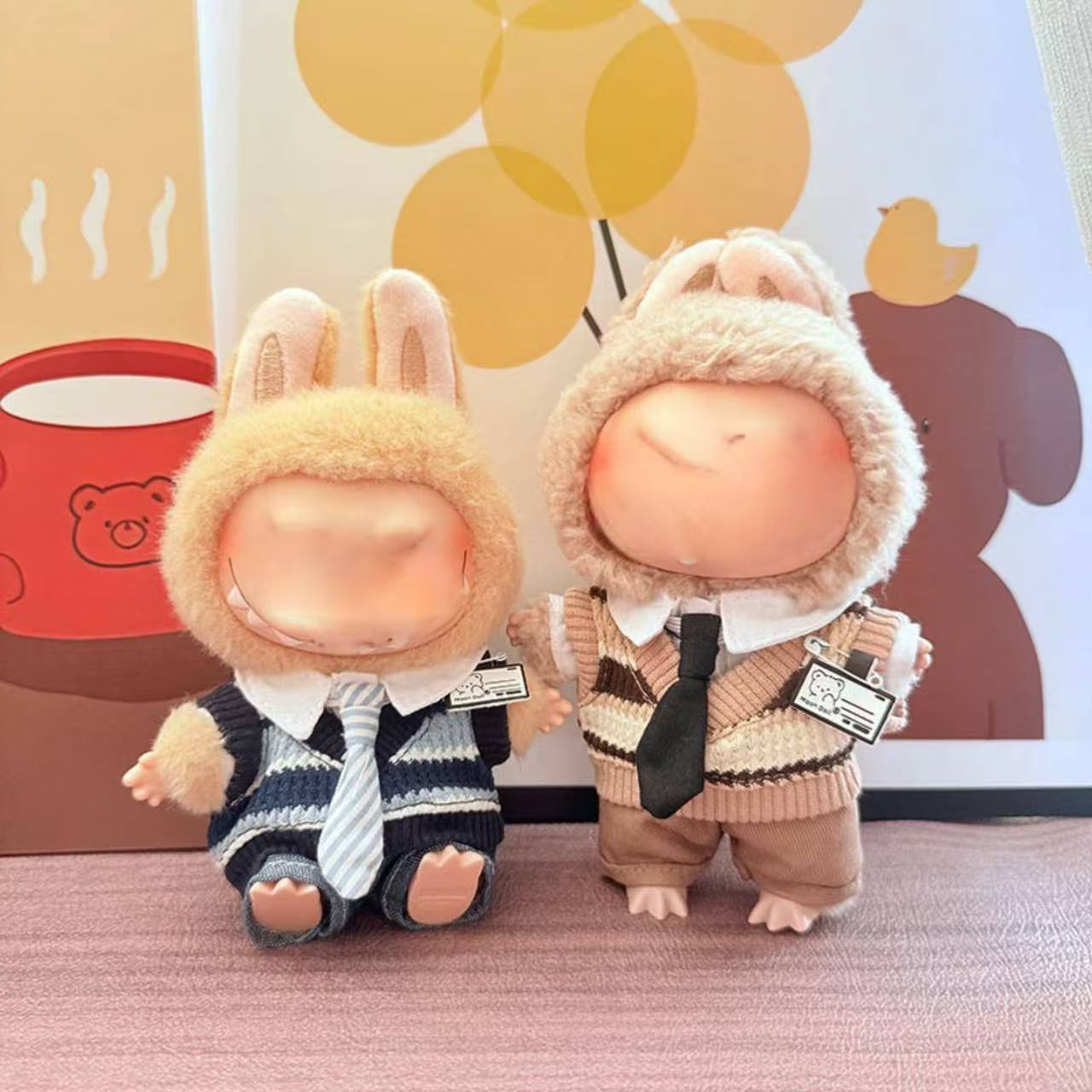 楽天市場】THE MONSTERS Exciting Macaron ぬいぐるみ用服 LABUBU