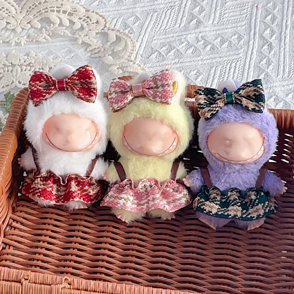 楽天市場】THE MONSTER PIN FOR LOVE ぬいぐるみ用服 LABUBU 4代ラブブ