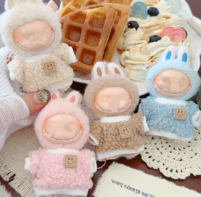 楽天市場】THE MONSTER PIN FOR LOVE ぬいぐるみ用服 LABUBU 4代ラブブ