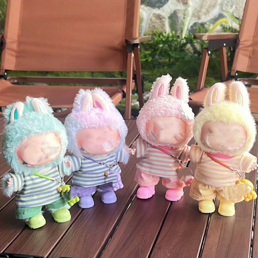 楽天市場】THE MONSTERS Exciting Macaron ぬいぐるみ用服 LABUBU