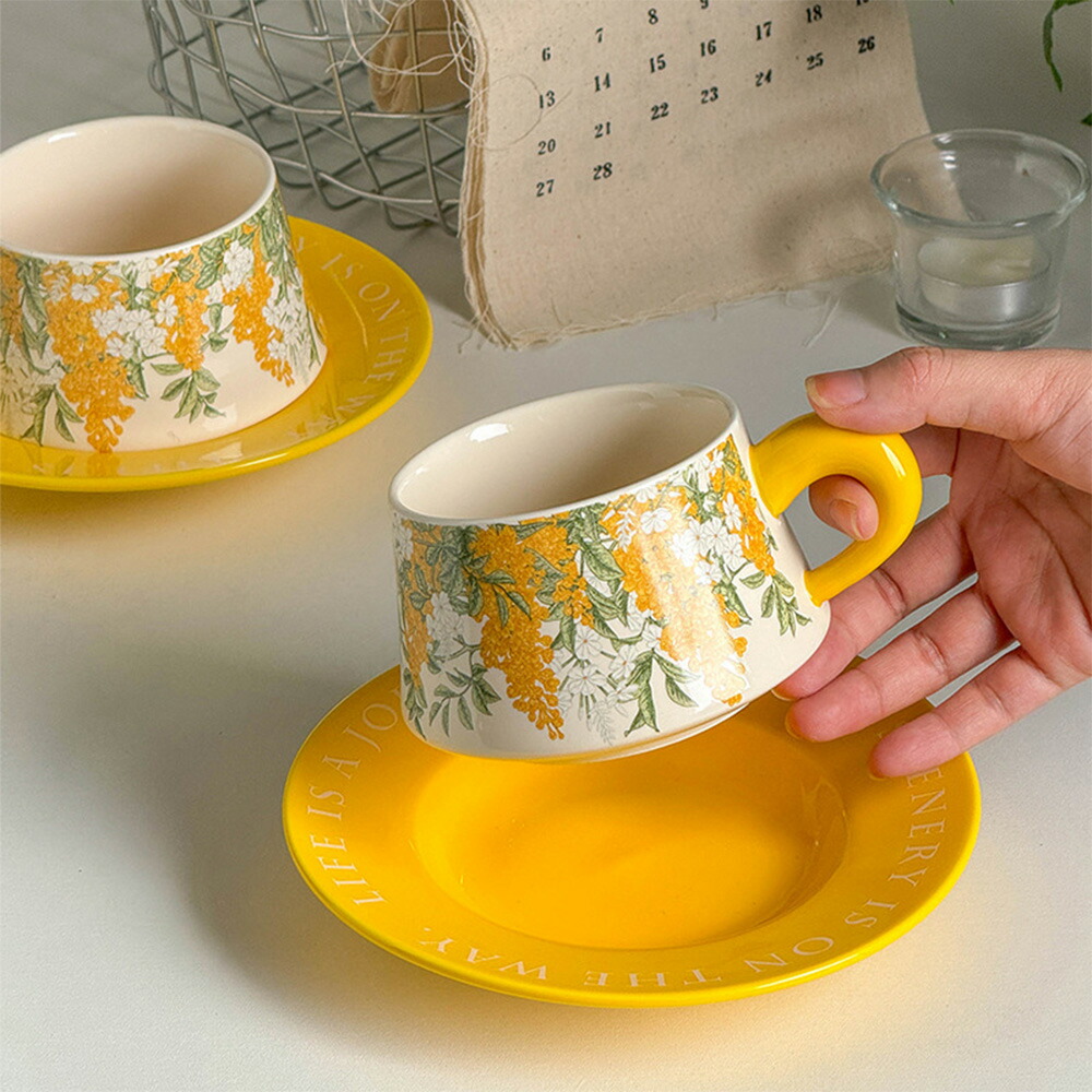 楽天市場】リサ ラーソン 益子 コーヒーカップ ＆ ソーサー Nina ニナ