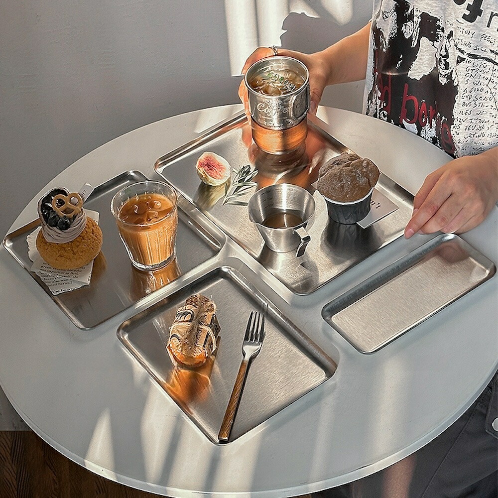 カードトレー / ドリンクトレー 直径18cm【シルバープレート】 カードトレー / ドリンクトレー 直径18cm【シルバープレート】