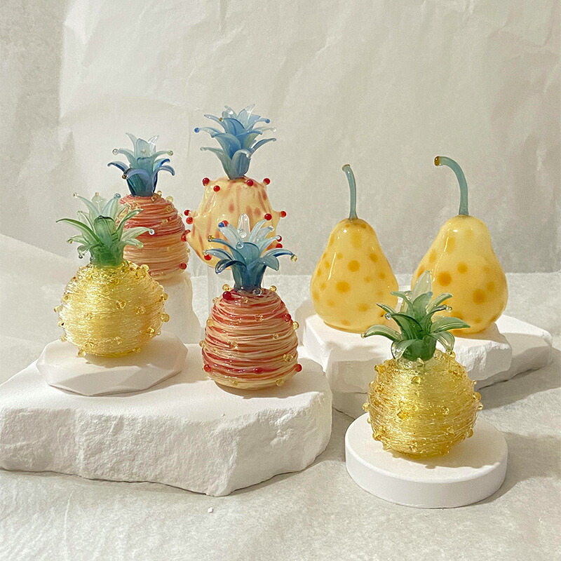 オリジナルハンドメイド　カラフルパイナップル オリジナルハンドメイド カラフルパイナップル オリジナルハンドメイド