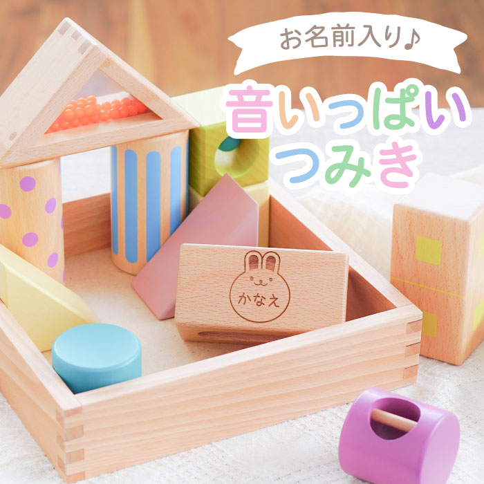 誕生日 1歳 女 積み木 知育玩具 2歳 おもちゃ 知育 名入れ 送料無料 音いっぱいつみき 出産祝い 男の子 女の子 名前入り 名入り ギフト エドインター 音の出るおもちゃ 木のおもちゃ 安全 赤ちゃん 孫 誕生日 プレゼント オモチャ Present Gift Napierprison Com