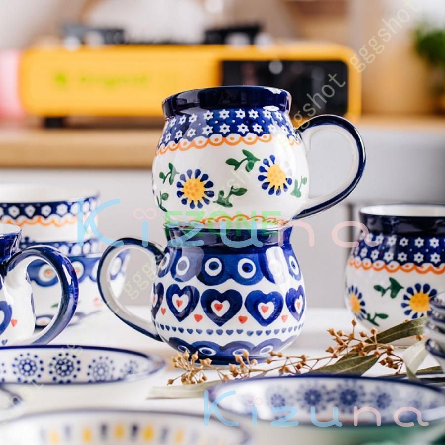 ポーリッシュポタリー ポーリッシュマグ 皿 茶碗 食器 コップ 瀬戸もの 洋食器 差し上げ物 差し上げ物 コーヒーマグ 紅茶優勝杯 母の日 今めかしい オシャレ