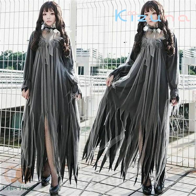 ハロウィン衣装 吸血鬼 幽霊 魔女 悪魔 鬼 ハロウィン ヴァンパイア ゾンビ 花嫁 レディース 幽霊の花嫁 魔女 コスプレ 仮装 おばけハロウィン 衣装 ゾンビ ホワイトデー 母の日 プレゼント