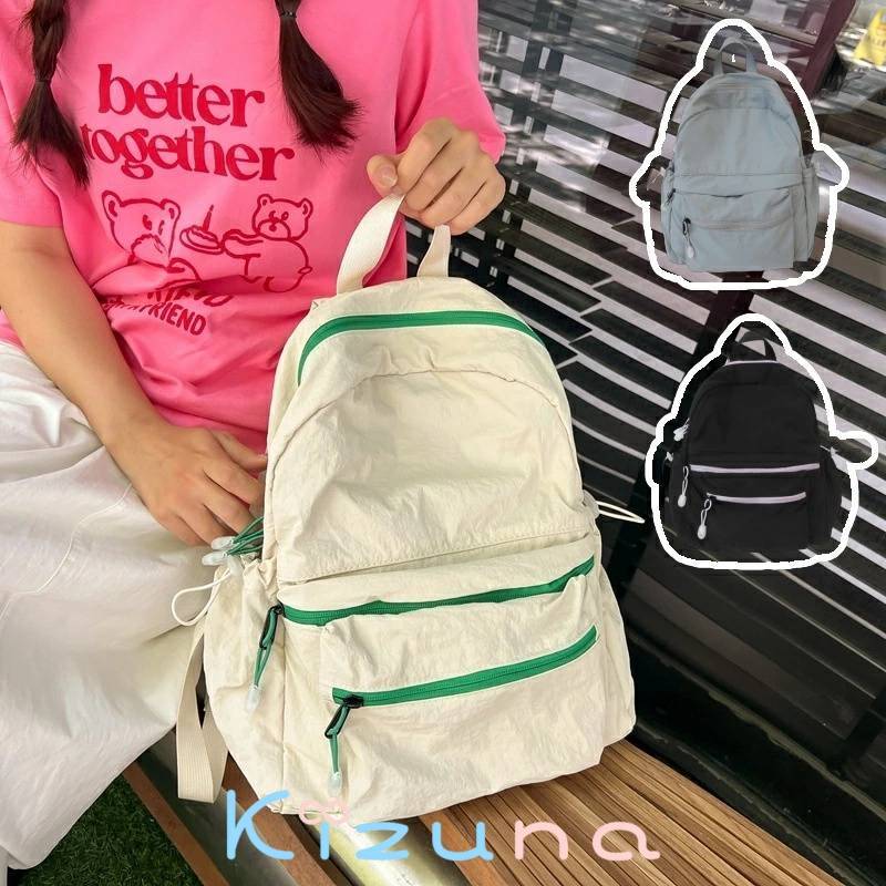 送料無料 バックパック リュックサック レディース 無地 3色入荷 鞄 大容量 通勤 通学 お出掛け 便利 学生 高校生 韓国 ショルダーバッグ オシャレ 女の子 かわいい カバン 旅行 軽量 肩掛け
