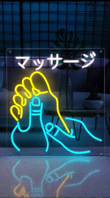 ネオン管  ネオンサイン LED  ネオン  (室内装飾点火装置)  | 貨物輸送無料 開店差し上げ物 電飾貼り出し ブチック屋  揉み療治  ネオンサイン  光る貼り出し  選べる室内装飾  喫茶店 赤ちょうちん 亜米利加雑貨  ネオン熱電子管 飾りつけ