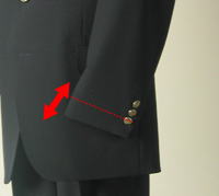 楽天市場 肩で袖丈詰め 袖詰め 袖丈修正 袖丈直し 袖直し そで直し スーツ 男性 袖丈上げ 袖丈修正 袖丈調整 そでたけ詰め そでたけつめ リフォーム スーツ ジャケット 直し お直し 修理 紳士 肩で袖丈詰め グランマジック Grandmagic Sss 洋服寸法直し袖丈詰めの