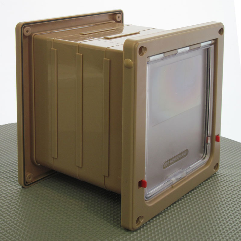 楽天市場】【工事不要サッシ取付用猫ちゃんドア】スチールパネル