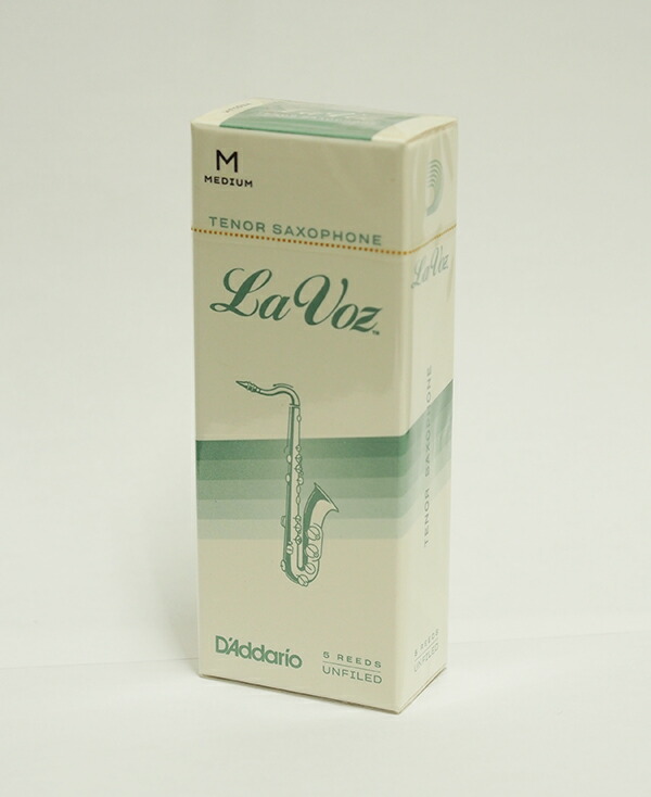 D'Addario La Voz テナーサックスリード 5箱セット　MH 株式会社プリマ楽器 | D'Addario Woodwinds | リード | La Voz