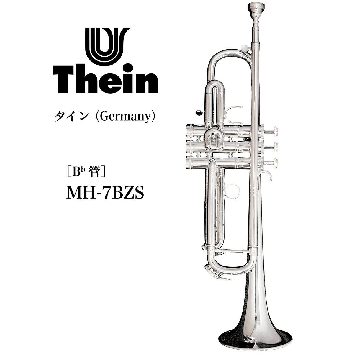 楽天市場】トランペットマウスピース Thein（タイン） SP（シルバー