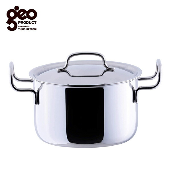 宮崎製作所 ジオプロダクト 両手鍋 25cm（GEO-25T) 楽天市場】【正規品 正規代理店】ジオ プロダクト 両手鍋25cm (GEO-25T