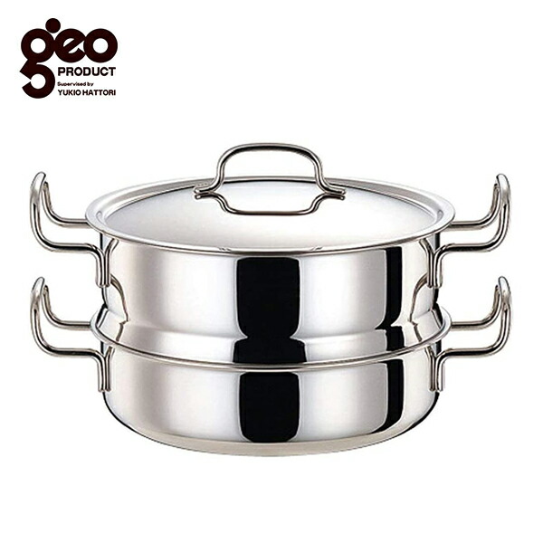楽天市場】宮崎製作所 ジオプロダクト 両手鍋28cm GEO-28T : キッチン