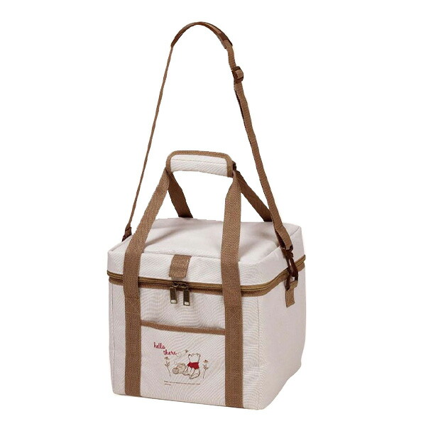 送料無料 キャプテンスタッグ MA-4629 ディズニー　クーラーバッグ 15L(くまのプーさん/こんにちは)画像