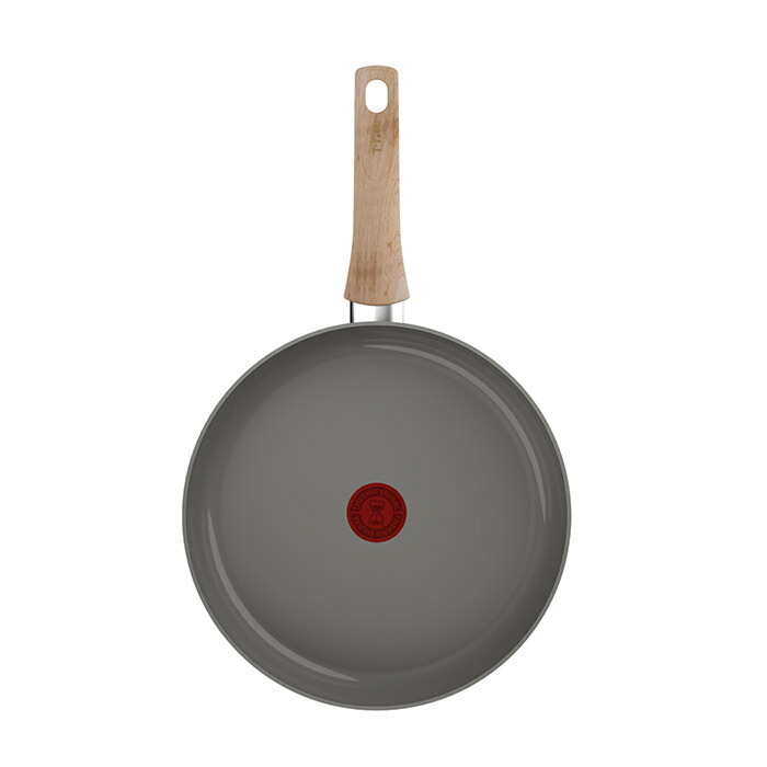 T-fal IHセラミックグライド アースグレーフライパン 28cm C44206 IH対応 ガス火対応 PFASフリー フッ素不使用