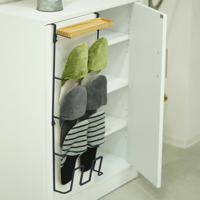 楽天市場】東洋ケース ERSS-SR-BK グルヴィ スリッパラック&トレー BK