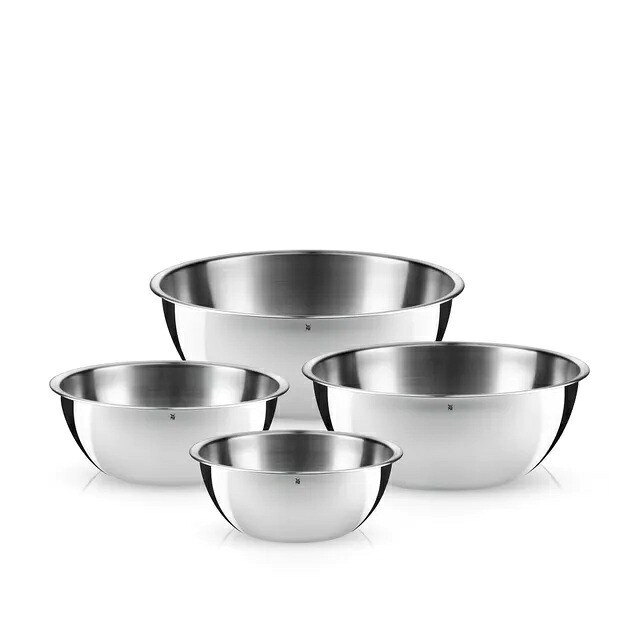 WMF グルメ キッチンボウル 4Pセット 【W0645709990 ボール 16cm 18cm 22cm 24cm セット 調理器具 高級 上質 ギフト プレゼント】