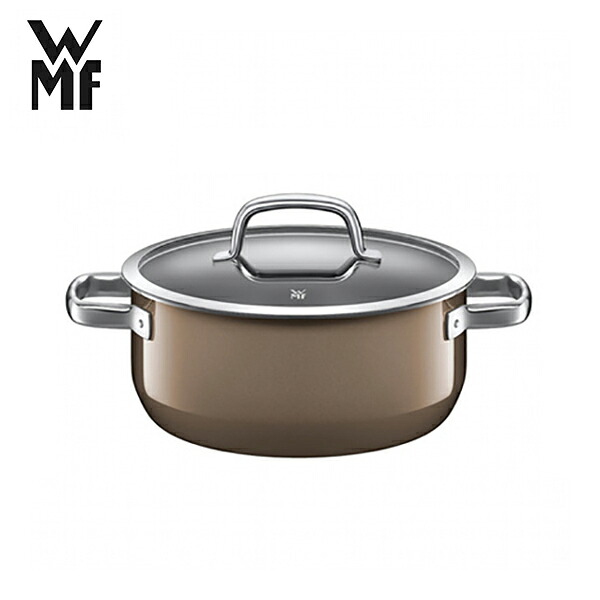 送料無料　WMF　フュージョンテック ローキャセロール 20cm DR｜キッチンダイレクト　店 20,228円