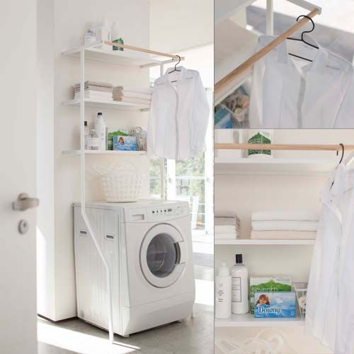 楽天市場】tower タワー 立て掛けランドリーシェルフ タワー
