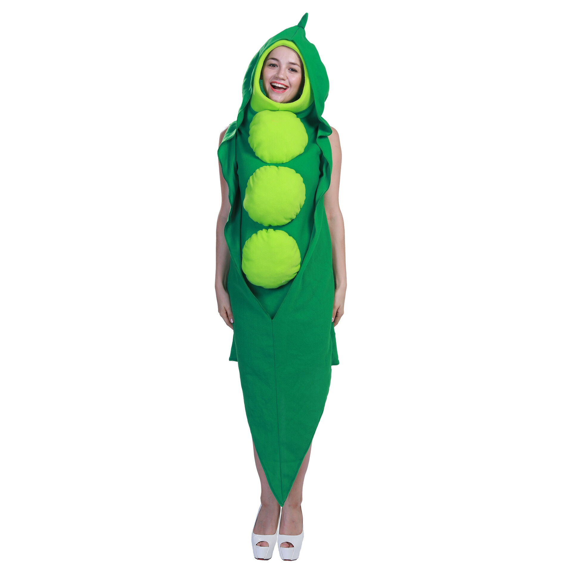エンドウ豆 コスチューム ハロウィン 仮装 野菜 衣装 パーティー 舞台 コスプレ 変装