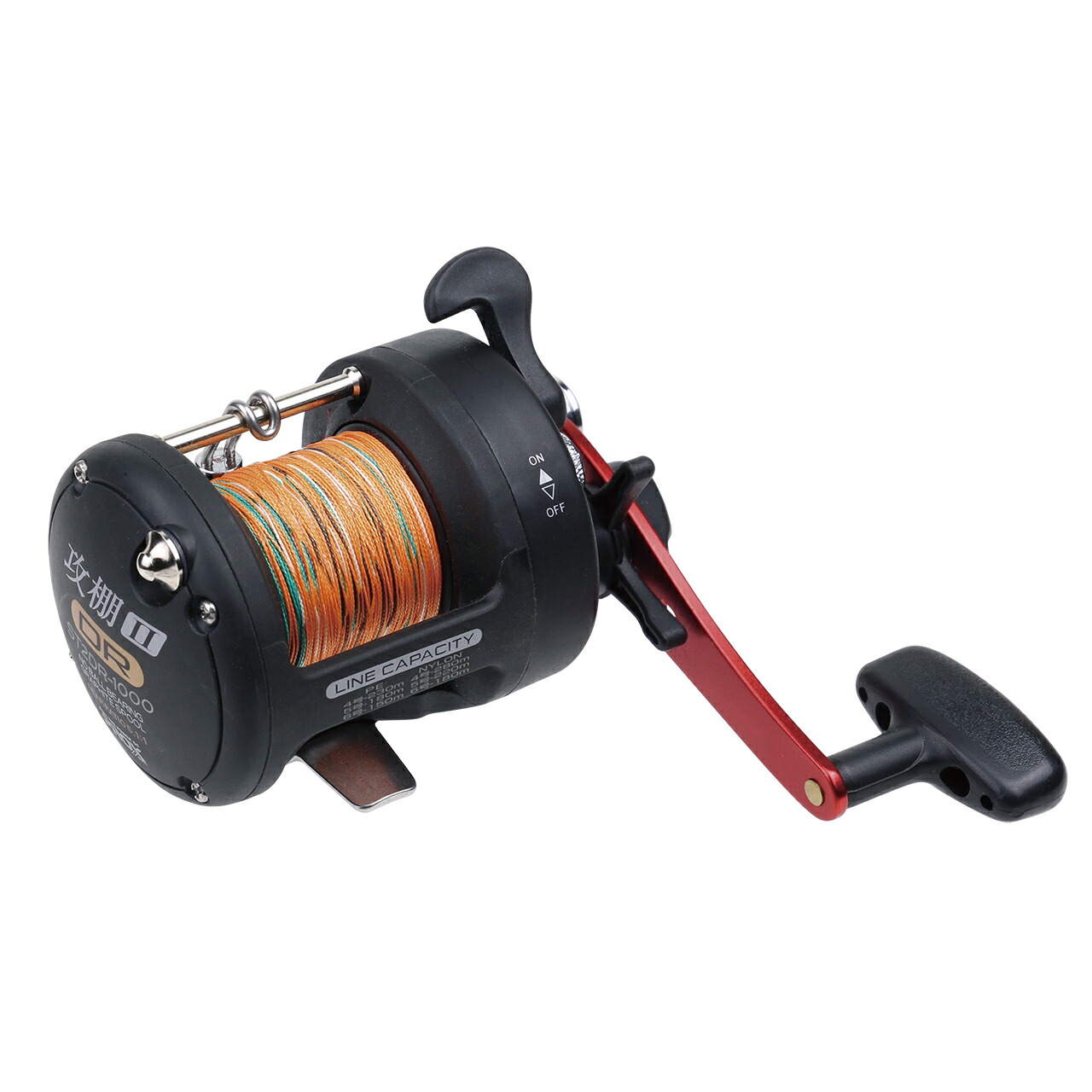 楽天市場】ベイトリール タコ専DX 釣り PEライン8号 約50m付