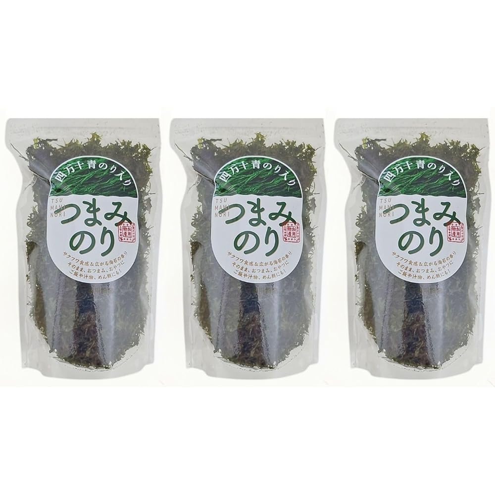 【楽天市場】加用物産 四万十青のり入りつまみのり 17g 3袋セット 高知県産 海苔 青海苔 青のり ツマミ お摘み:KKオンラインショップ本店