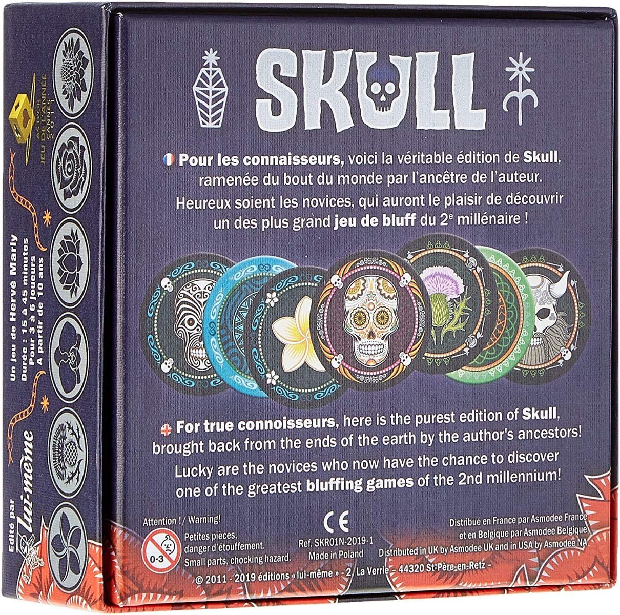 楽天市場 Skull スカル ブラフゲーム ダイスゲーム 心理戦ボードゲーム 並行輸入品 Kkpl楽天市場店