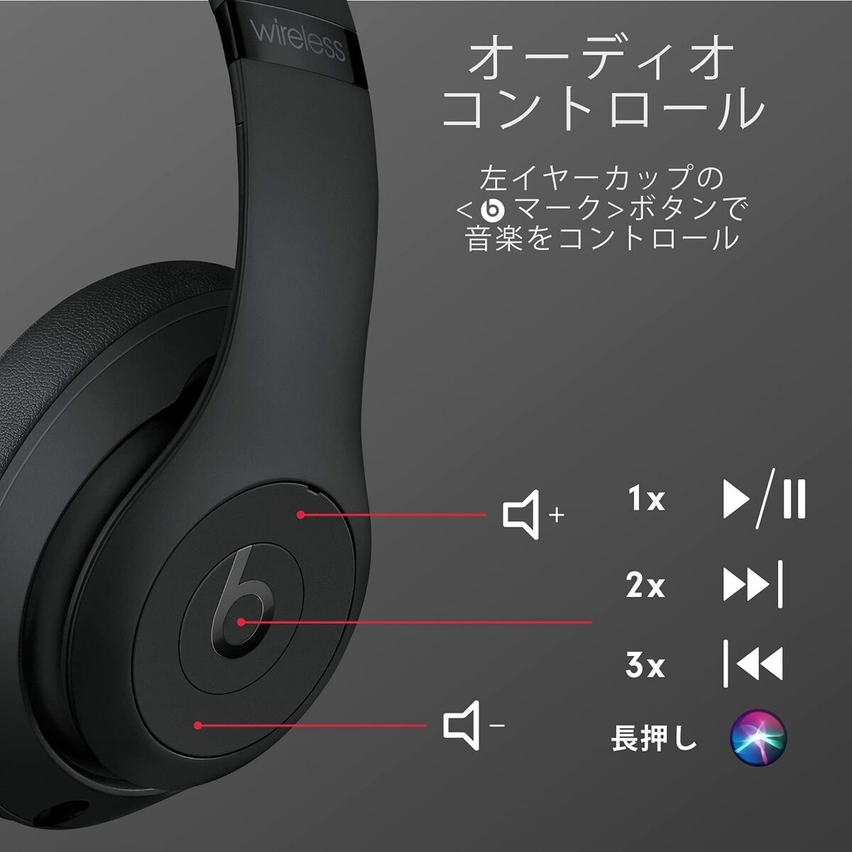 7/11まで！5,000円以上購入で抽選で全額ポイントバック】Beats Studio3