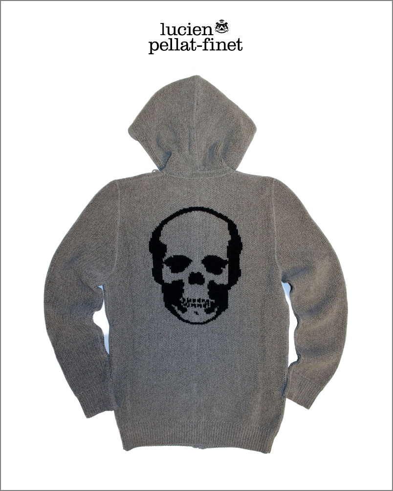 【ルシアンペラフィネ”ベルベット.スカルパーカ】【lucien pellat-finet”Velvet-Skull-Parka】|Knock,Knock,Puchic!