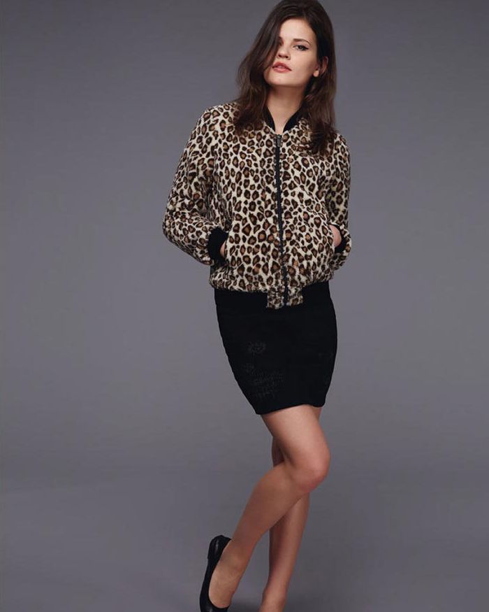 ルシアンペラフィネ レオパード スカル ジャケット ボアフリース 女性用lucien pellat-finet Leopard-Skull-Jacket|Knock,Knock,Puchic!
