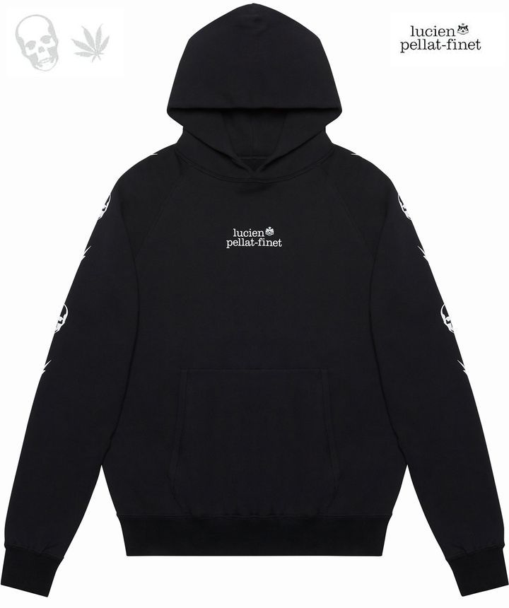 国産 楽天市場 ルシアンぺラフィネ スカル スウェットパーカlucien Pellat Finet Sweat Parka スカル ライトニング Knock Knock Puchic 新発売の Csckerala Com