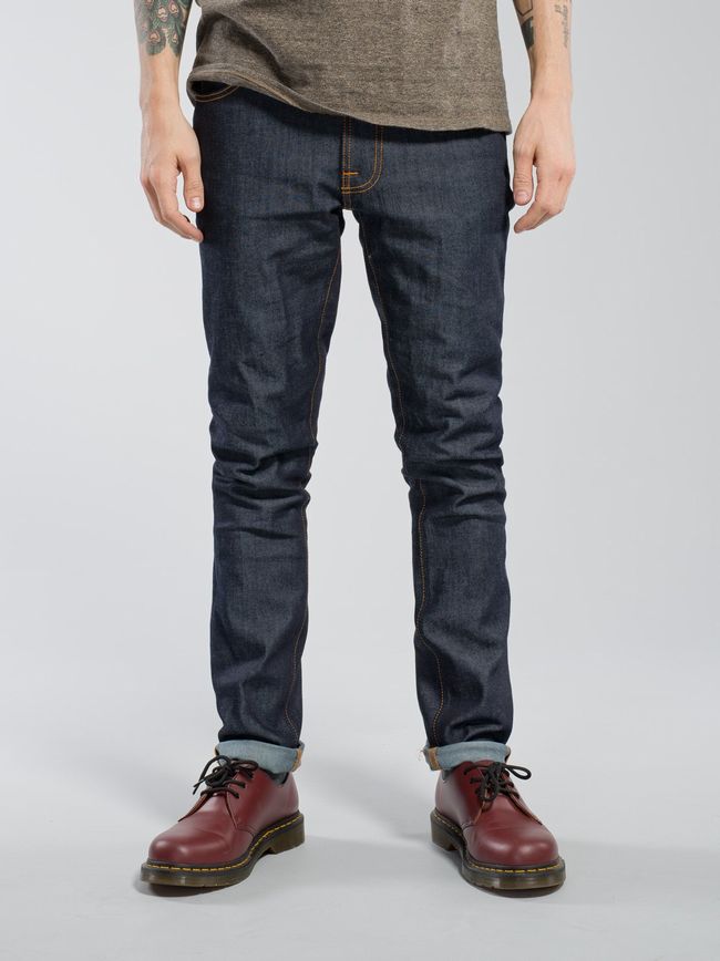 ヌーディージーンズ　Nudiejeans　リーンディーン　ドライ16ディップス　L30NudieJeans LeanDean Dry16Dips　北欧　スウェーデン　デニム｜Knock，Knock，Puchic！